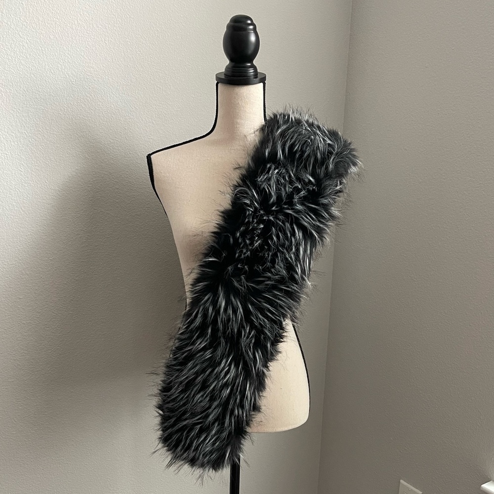 Bebe Faux Fur Scarf
